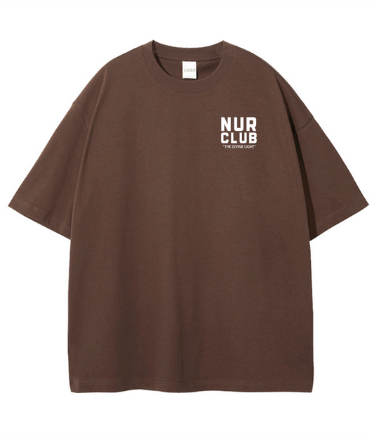 Nur Club Luxury Tee - Chestnut