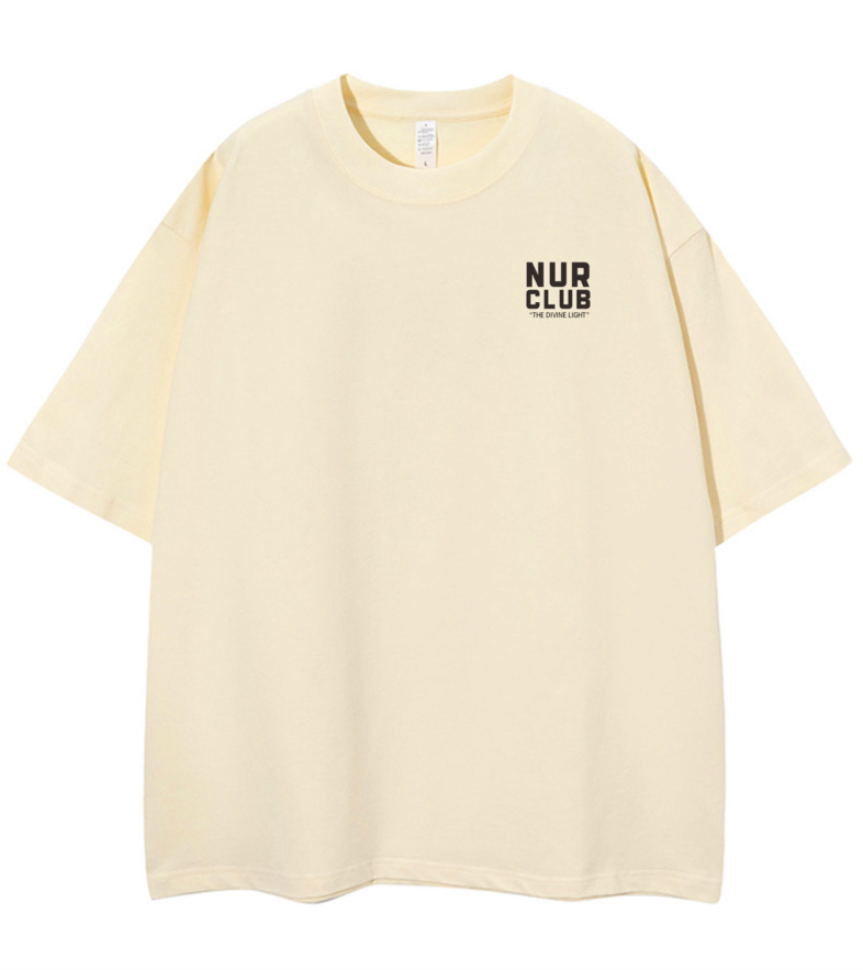 Nur Club Luxury Box Tee - Vanilla