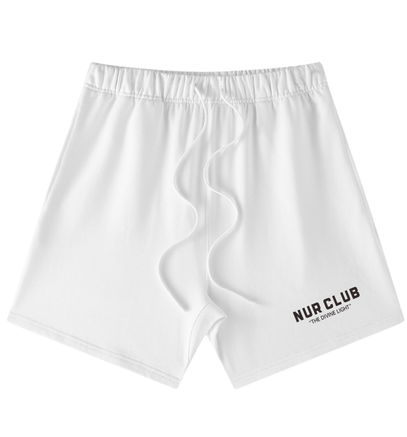 Nur Club Luxury Shorts - White