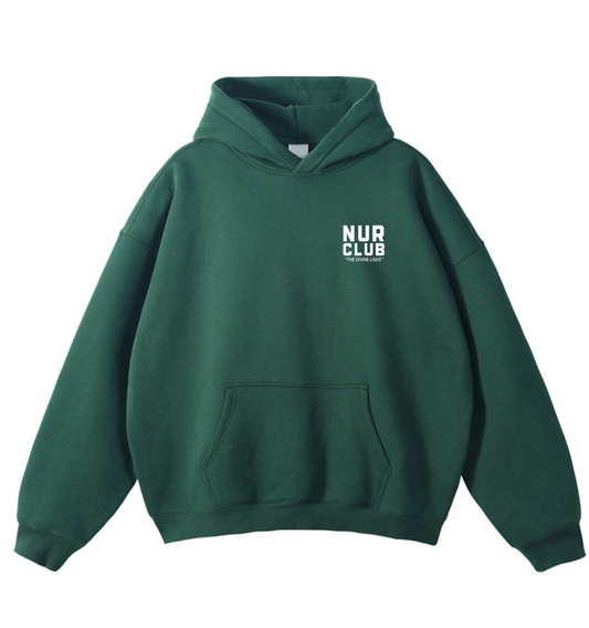 Nur Club Luxury Hoodie - Pine