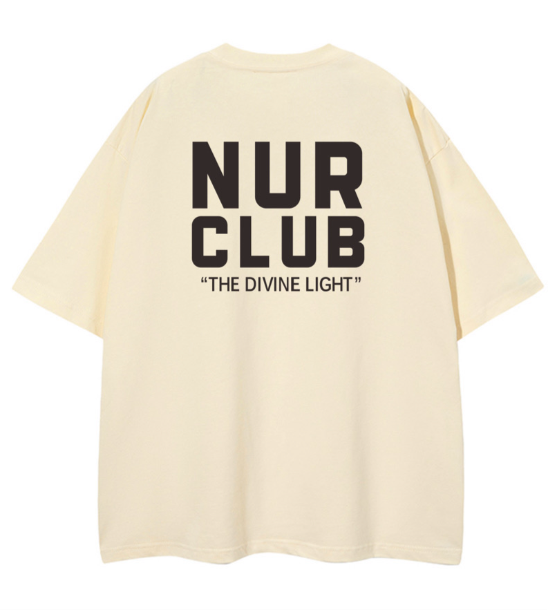 Nur Club Luxury Box Tee - Vanilla