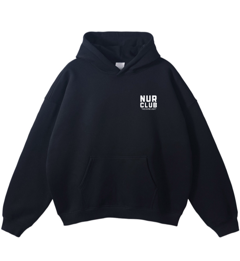 Nur Club Luxury Hoodie - Black