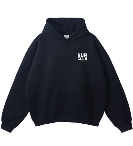 Nur Club Luxury Hoodie - Black