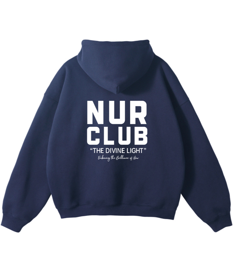 Nur Club Luxury Hoodie - Azure