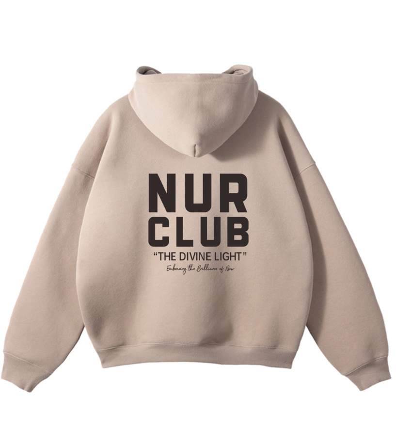 Nur Club Luxury Hoodie - Vanilla