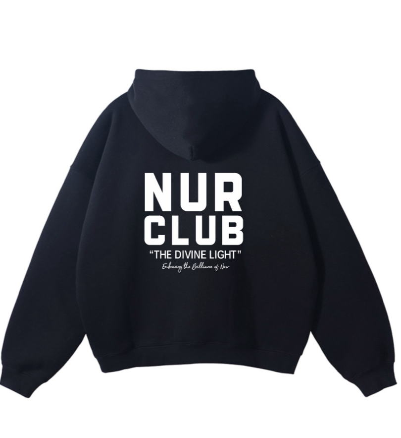 Nur Club Luxury Hoodie - Black