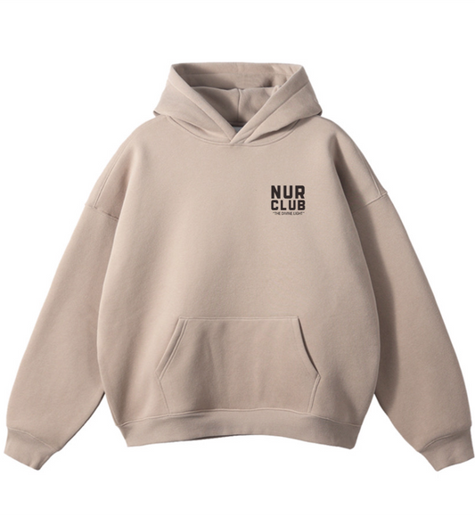 Nur Club Luxury Hoodie - Vanilla